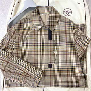 Hermes - 国内正規品 21Ａw～22新品未使用 46サイズ エルメス ステンカラーコート