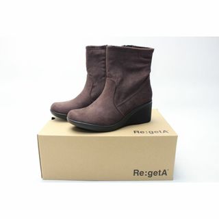 リゲッタ(Re:getA)の新品♪Re:getA サイドZIPウエッジブーツ(S)/12(ブーツ)