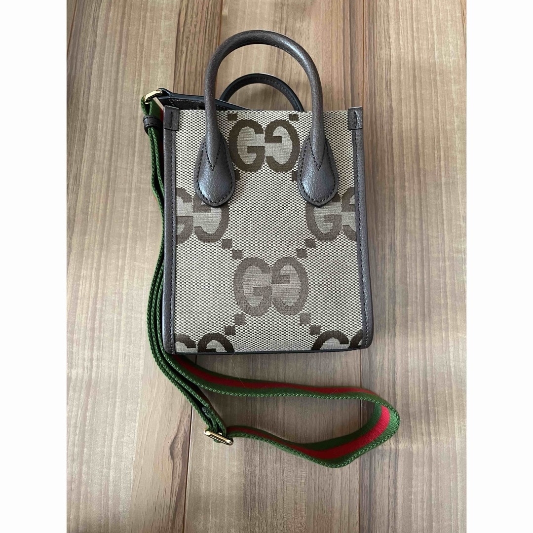 Gucci(グッチ)の美品 GUCCI ジャンボGG ミニ トートバッグ レディースのバッグ(トートバッグ)の商品写真