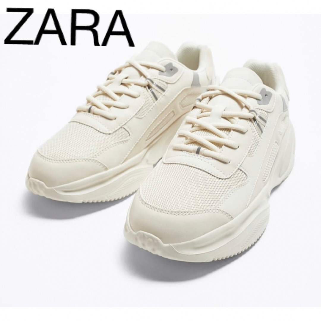 ZARA - ◉ ランニング 厚底 チャンキーソール スニーカーの通販 by ...