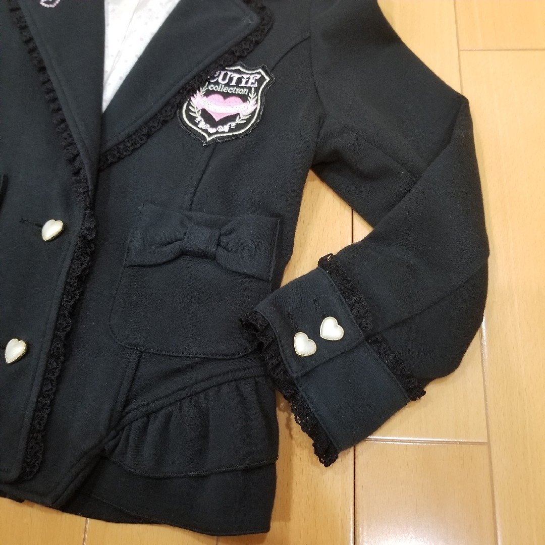 女の子　フォーマル　ジャケット キッズ/ベビー/マタニティのキッズ服女の子用(90cm~)(ジャケット/上着)の商品写真