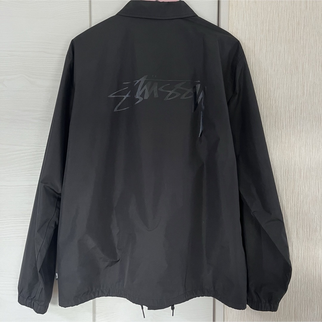 STUSSY(ステューシー)のステューシー CRUIZE  ロゴプリント　コーチジャケット　ブルゾン　Ｌサイズ メンズのジャケット/アウター(ナイロンジャケット)の商品写真