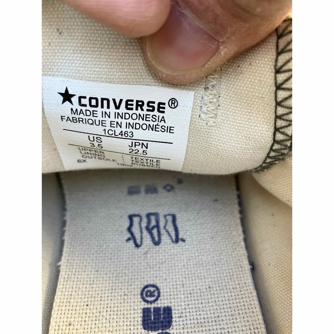 CONVERSE(コンバース)のコンバース　スニーカー　22.5cm レディースの靴/シューズ(スニーカー)の商品写真