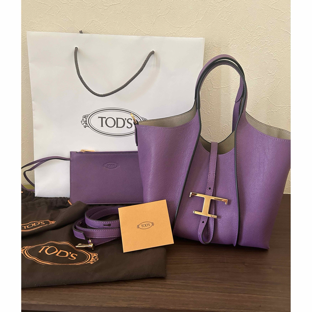 TOD'S(トッズ)の新品TOD'S トッズ ウィメンズ T タイムレス ミニ レディースのバッグ(トートバッグ)の商品写真