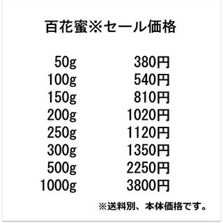 セール【非加熱・生はちみつ】百花蜜1000g\u0026れんげ 1000g(2本セット)