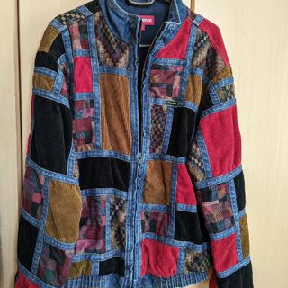 シュプリーム(Supreme)のSupreme Corduroy Patchwork Denim Jacket(Gジャン/デニムジャケット)