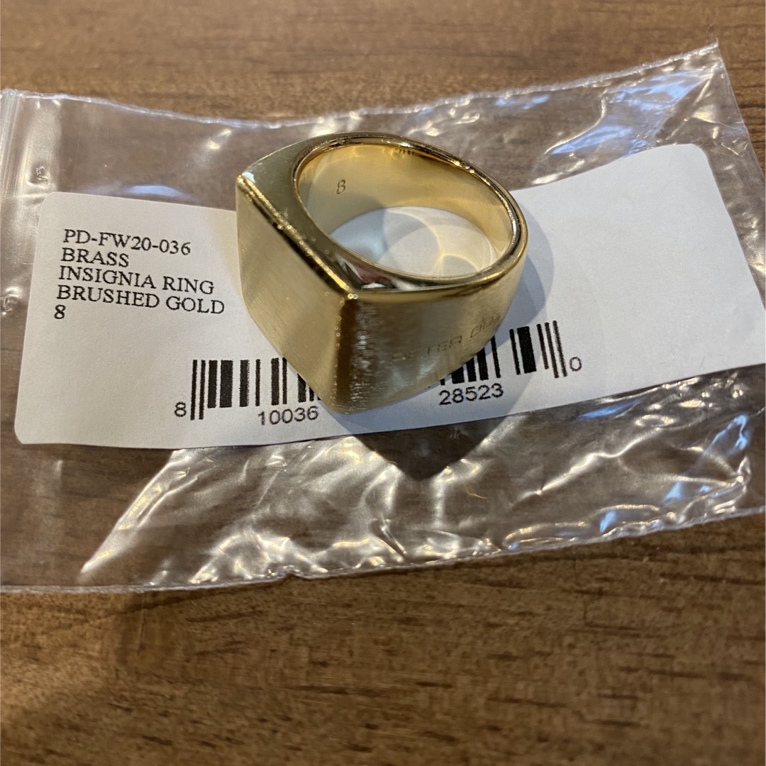 Peter Do ゴールドリング サイズ8 メンズのアクセサリー(リング(指輪))の商品写真