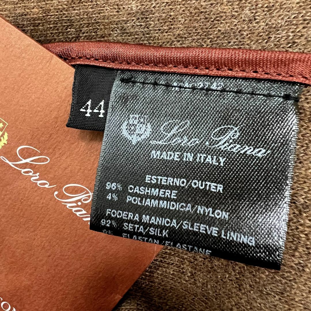 LORO PIANA(ロロピアーナ)の★LOROPIANA★極美品★カシミヤダブルフェイス★ハンサムジャケット レディースのジャケット/アウター(テーラードジャケット)の商品写真