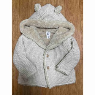 ベビーギャップ(babyGAP)の⭐️新品⭐️baby  GAPギャップ　ベビー　裏ボア　セーター　アウター(ニット/セーター)