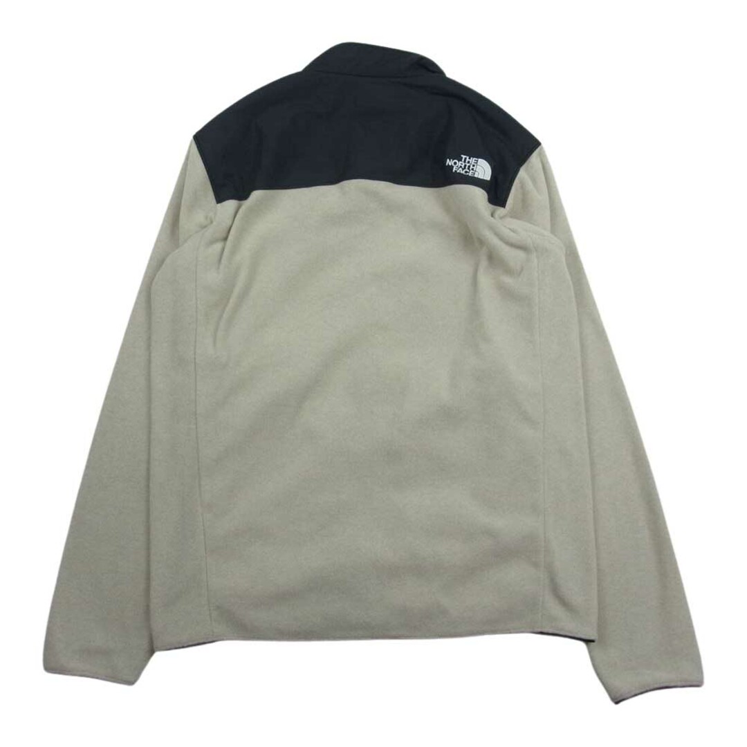 THE NORTH FACE(ザノースフェイス)のTHE NORTH FACE ノースフェイス NL72304 MOUNTAIN VERSA MICRO JACKET マウンテン バーサ マイクロ フリース ジャケット ベージュ系 L【美品】【中古】 メンズのジャケット/アウター(その他)の商品写真