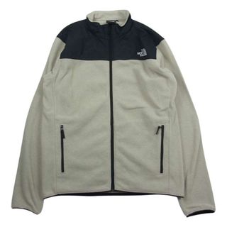 ザノースフェイス(THE NORTH FACE)のTHE NORTH FACE ノースフェイス NL72304 MOUNTAIN VERSA MICRO JACKET マウンテン バーサ マイクロ フリース ジャケット ベージュ系 L【美品】【中古】(その他)