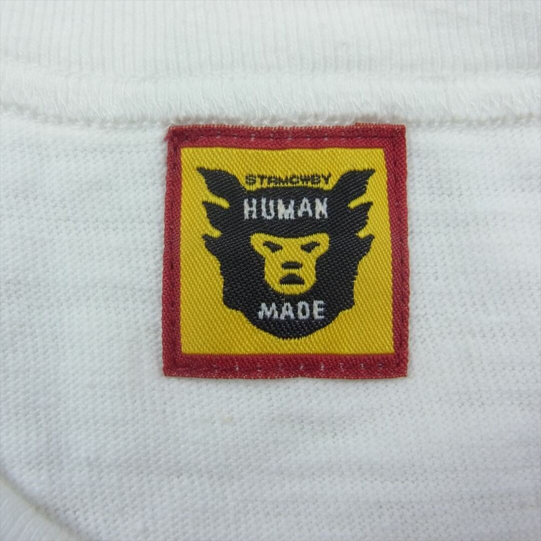 HUMAN MADE(ヒューマンメイド)のHUMAN MADE ヒューマンメイド 23SS HM26TE011 GRAPHIC T-SHIRT #11 ハートロゴ 半袖 Tシャツ ホワイト系 2XL【美品】【中古】 メンズのトップス(シャツ)の商品写真