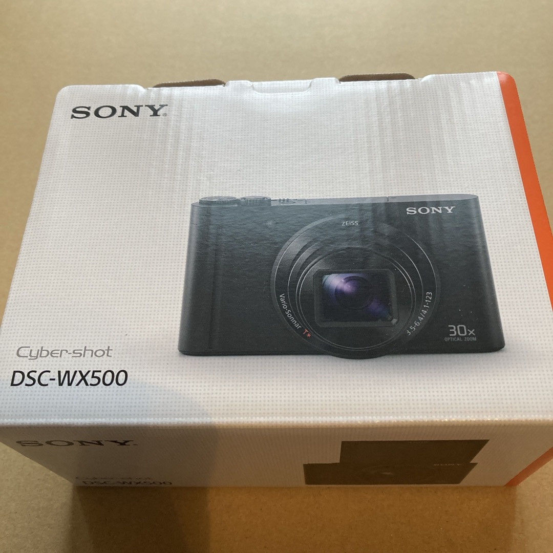 SONY デジカメ　サイバーショット　DSC-WX500 レッド