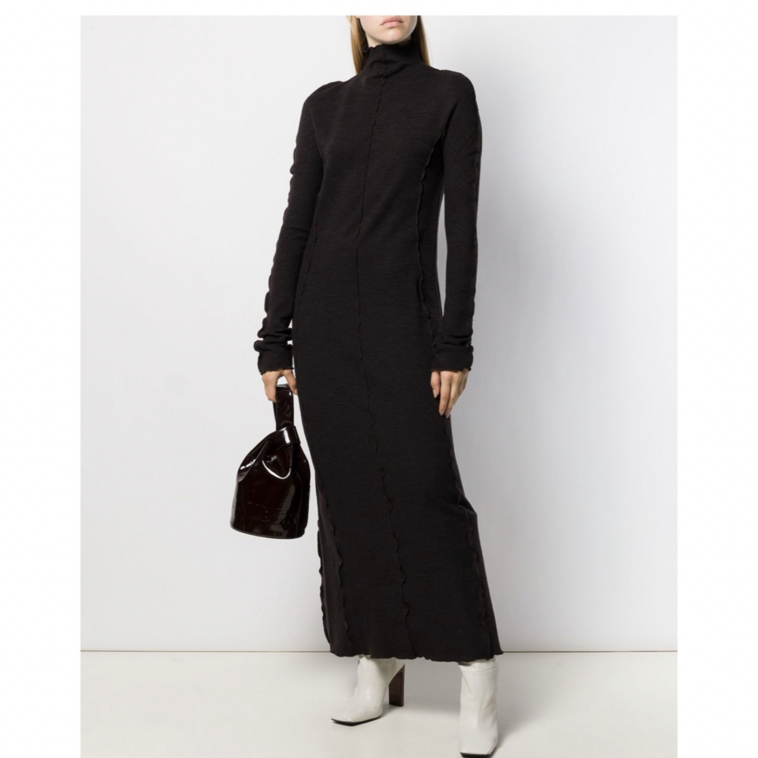 Jil Sander(ジルサンダー)のジルサンダー　マキシニットワンピース レディースのワンピース(ロングワンピース/マキシワンピース)の商品写真