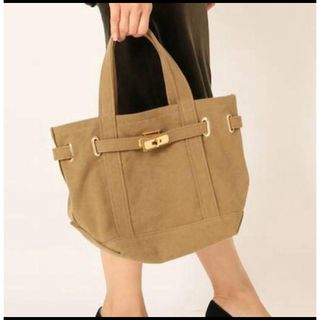 ドゥーズィエムクラス(DEUXIEME CLASSE)の★ SITA PARANTICA CANVAS TOTE BAG ベージュ★(トートバッグ)