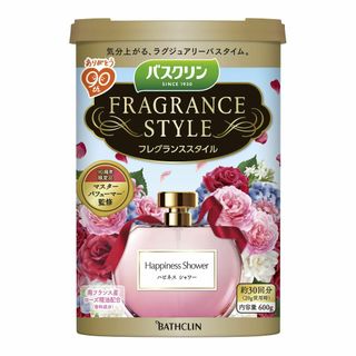 バスクリン フレグランススタイル ハピネス シャワー 入浴剤 「花々の祝福と幸せ(タオル/バス用品)