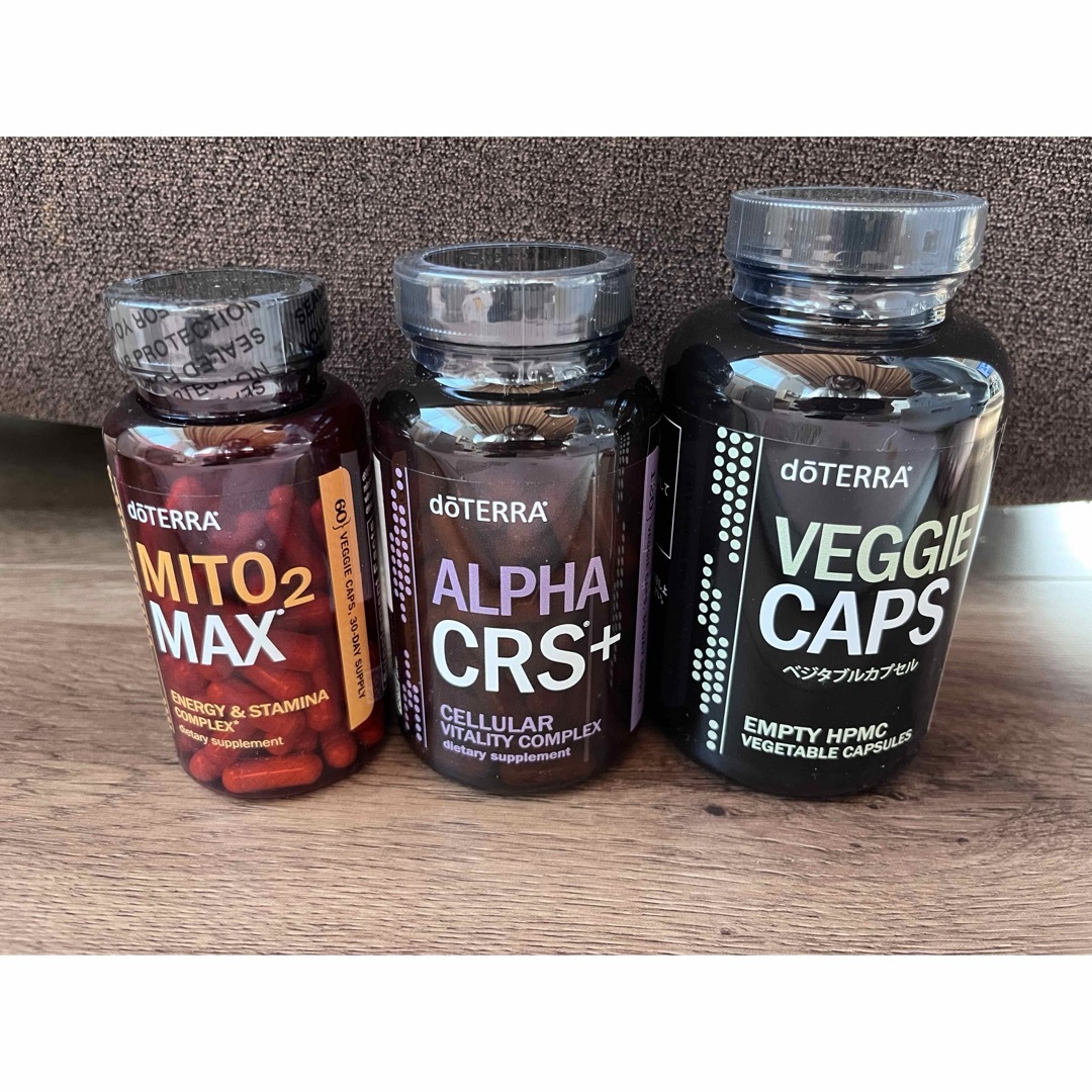 doTERRA(ドテラ)のドテラ ミト2MAX CRS ベジタブルカプセル 食品/飲料/酒の健康食品(その他)の商品写真