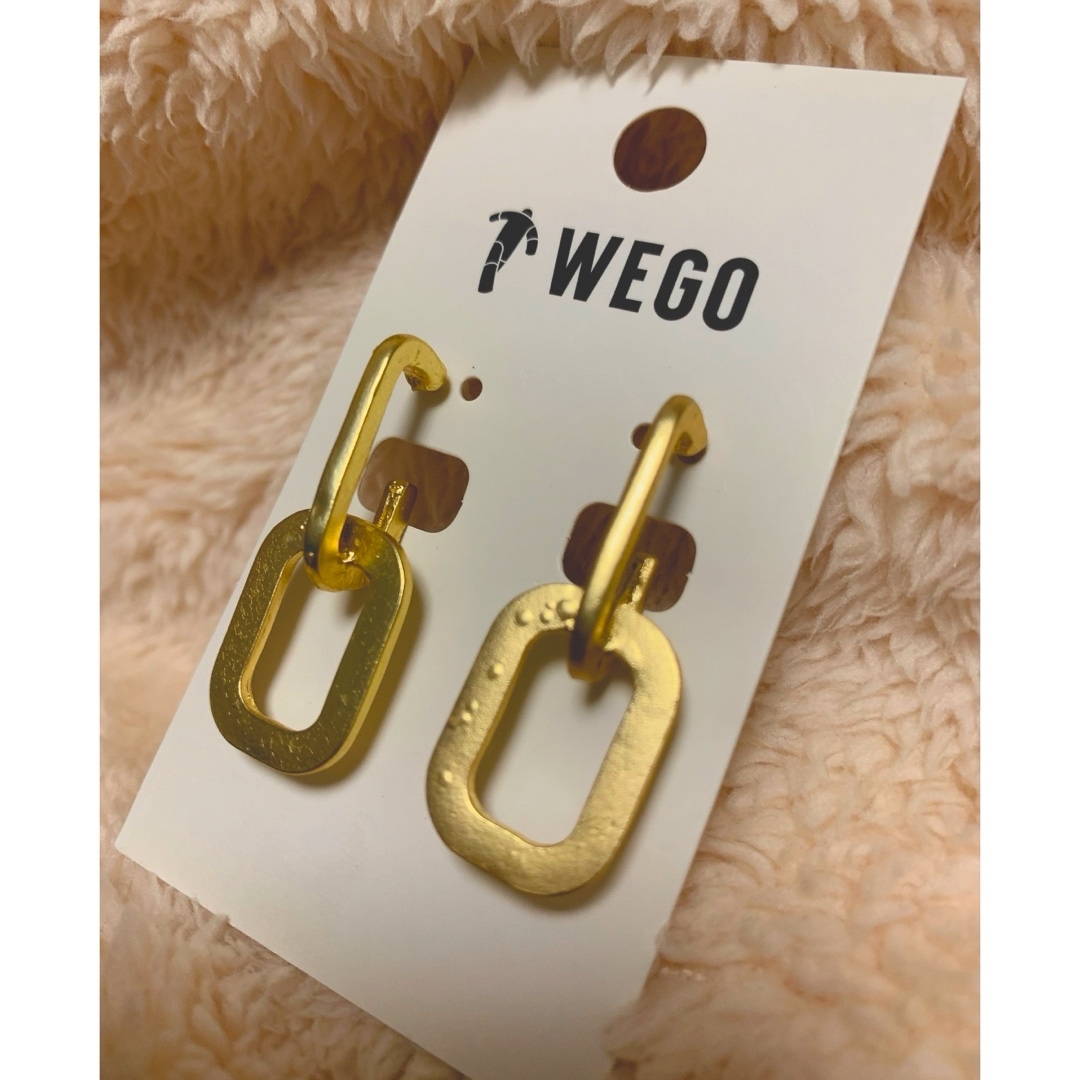 WEGO(ウィゴー)のWego ウィゴー　ゴールドピアス　ユニセックス　クール　アクセサリー　新品 レディースのアクセサリー(ピアス)の商品写真