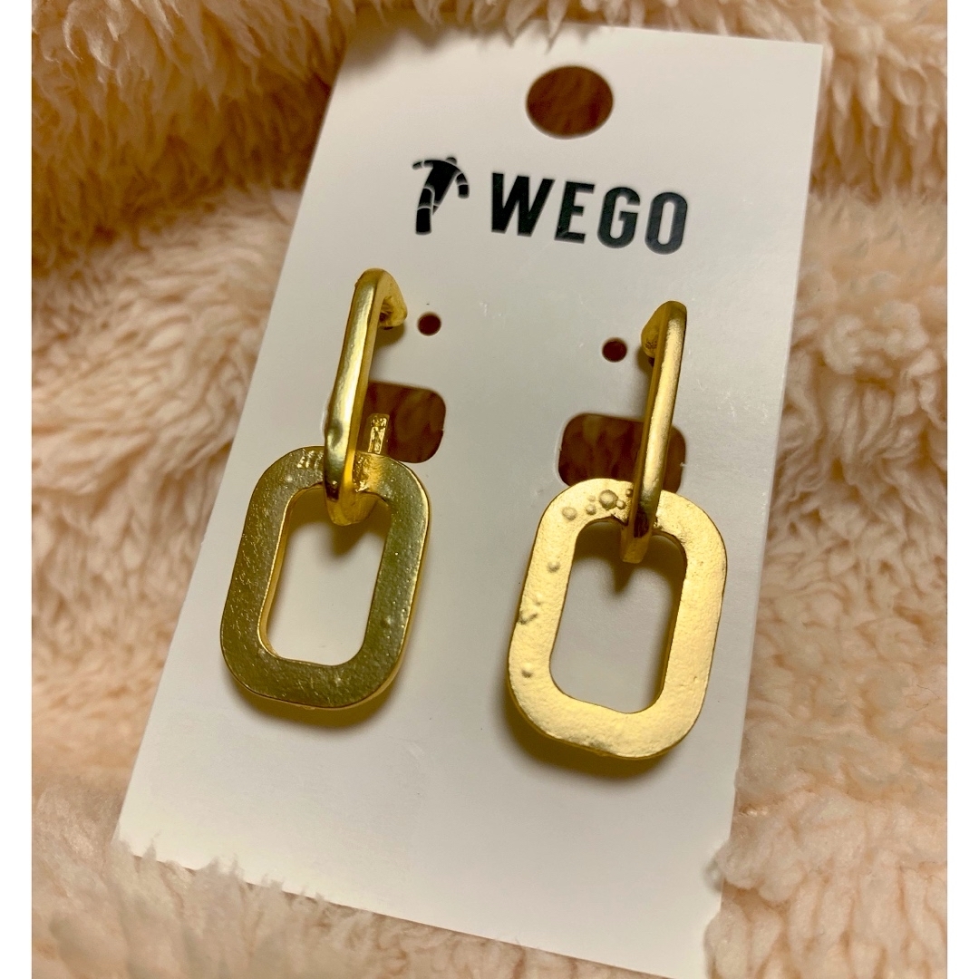 WEGO(ウィゴー)のWego ウィゴー　ゴールドピアス　ユニセックス　クール　アクセサリー　新品 レディースのアクセサリー(ピアス)の商品写真