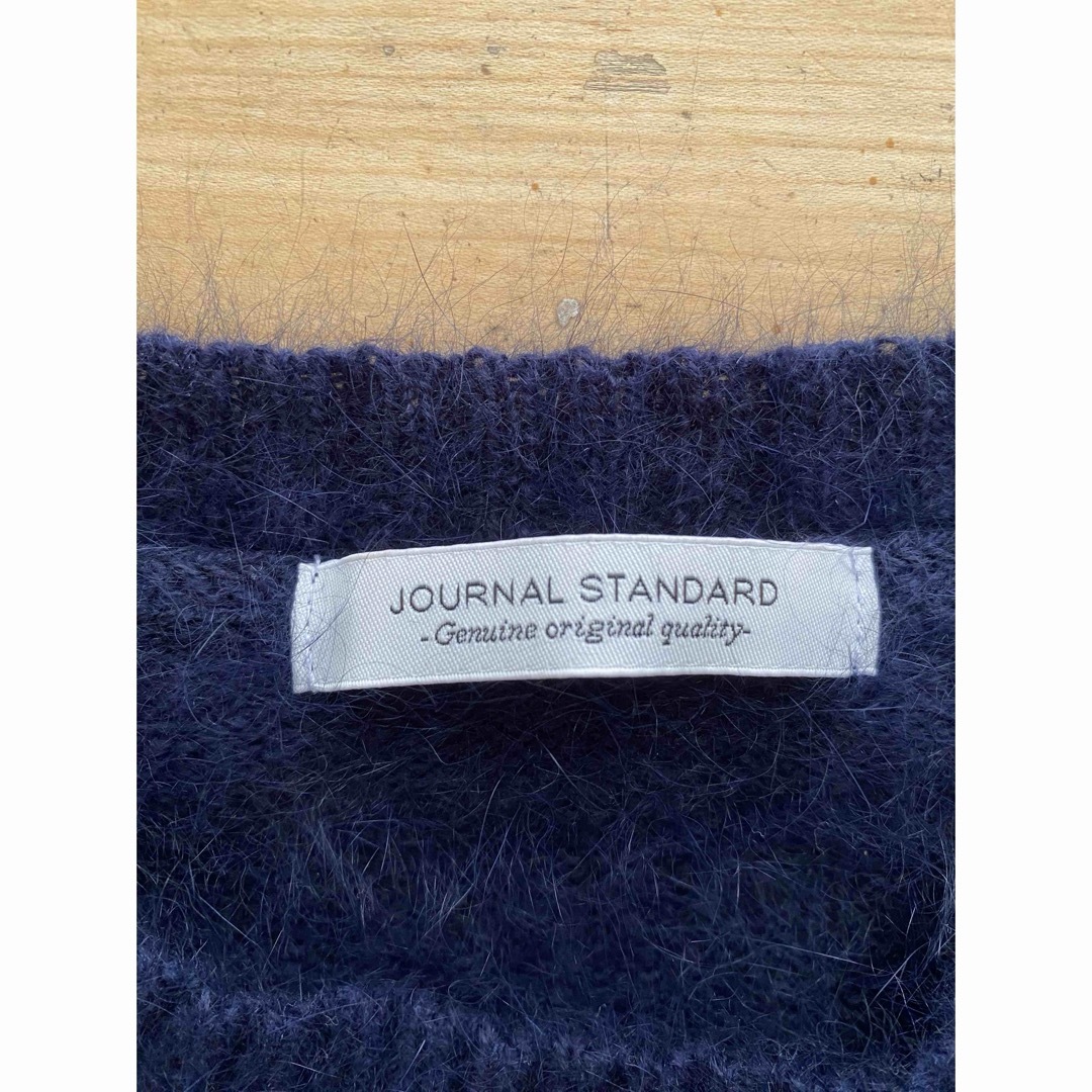 JOURNAL STANDARD(ジャーナルスタンダード)のJOURNAL STANDARDジャーナルスタンダード ニット モヘア ネイビー レディースのトップス(ニット/セーター)の商品写真