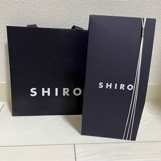 シロ(shiro)のshiro シロ　ギフトBOX 、ショップ袋(ラッピング/包装)