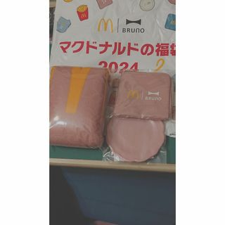 ブルーノ(BRUNO)のマクドナルド福袋2024(ピンク3点)(日用品/生活雑貨)