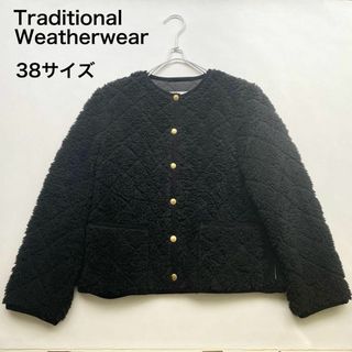 トラディショナルウェザーウェア(TRADITIONAL WEATHERWEAR)のTraditional Weatherwear ARKLEY ボアブルゾン 38(ブルゾン)