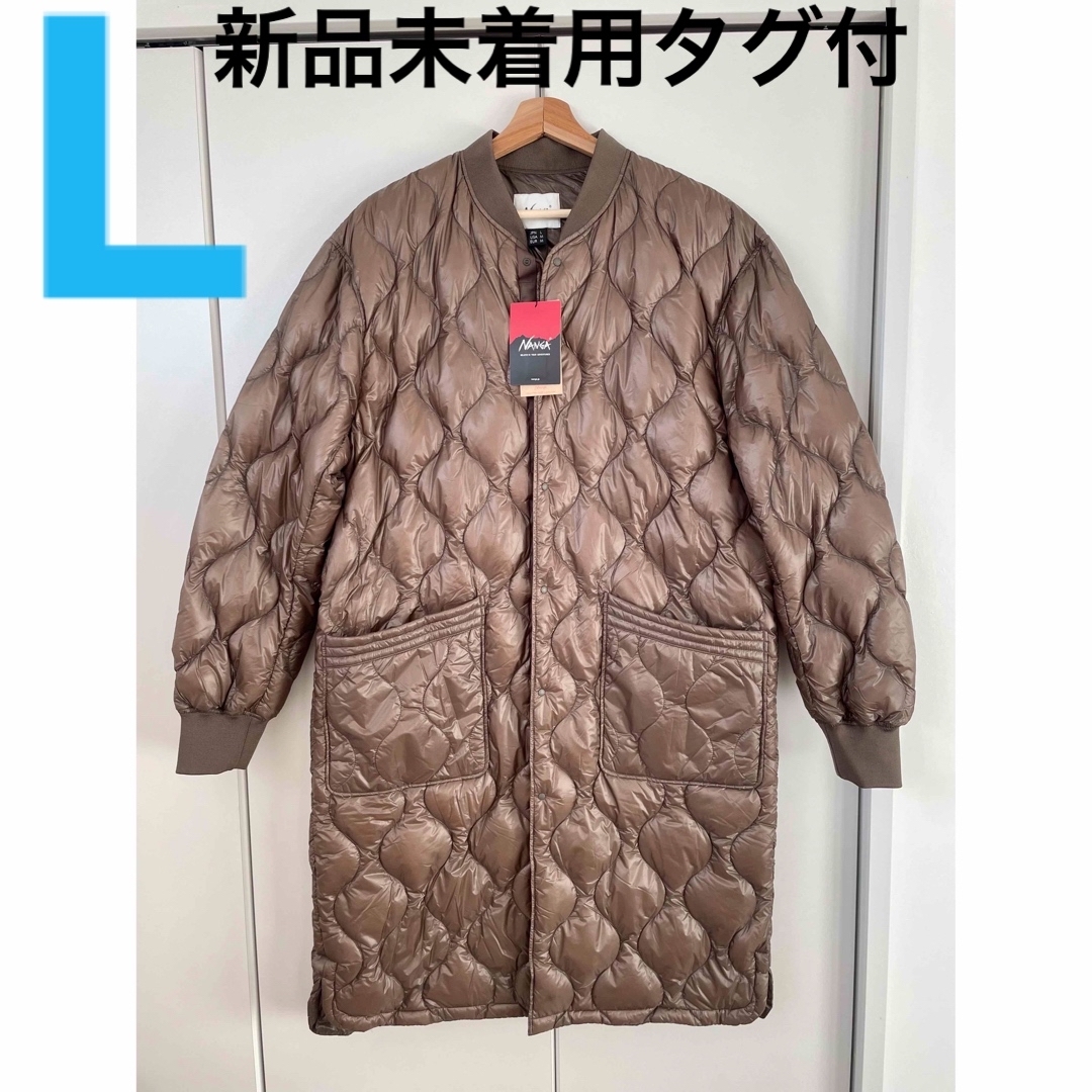 NANGA ONION QUILT DOWN HALF COAT Lサイズダウンコート