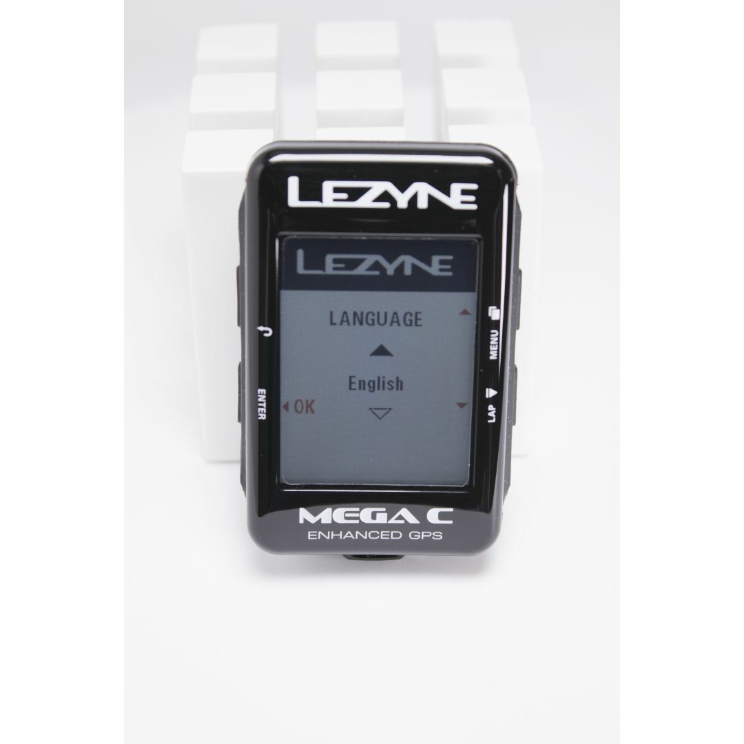 LEZYNE MEGA C GPS コンピューター＋オプションブラケット2種幅505mm