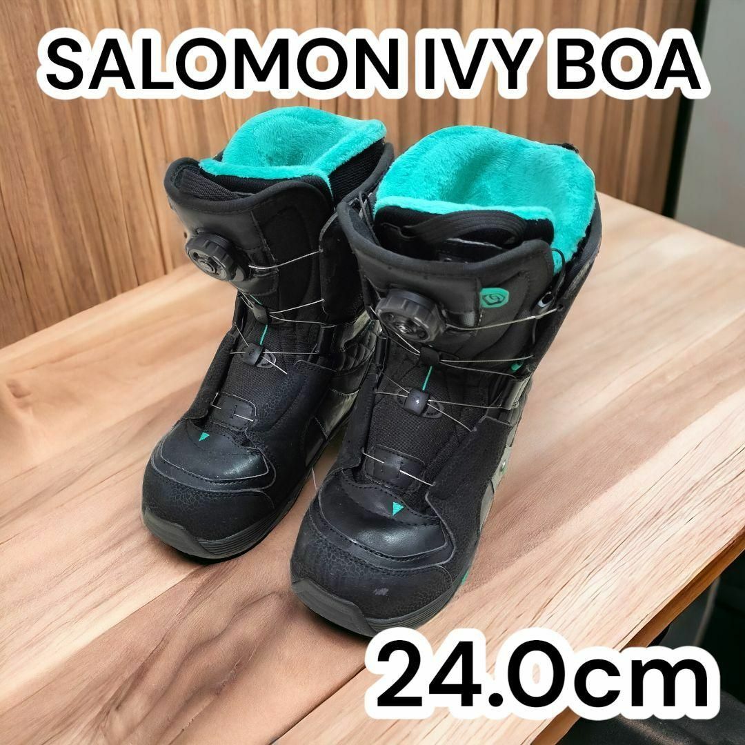 SALOMON(サロモン)のサロモン　スノーボードブーツ　24.0 レディース　IVY BOA WOMAN スポーツ/アウトドアのスノーボード(ブーツ)の商品写真