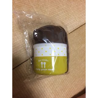 スープカップ付き♡2段ランチBOX⭐️新品(弁当用品)