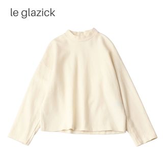 最終値下　le glazik ウールコットンジャージージャカード  プルオーバー