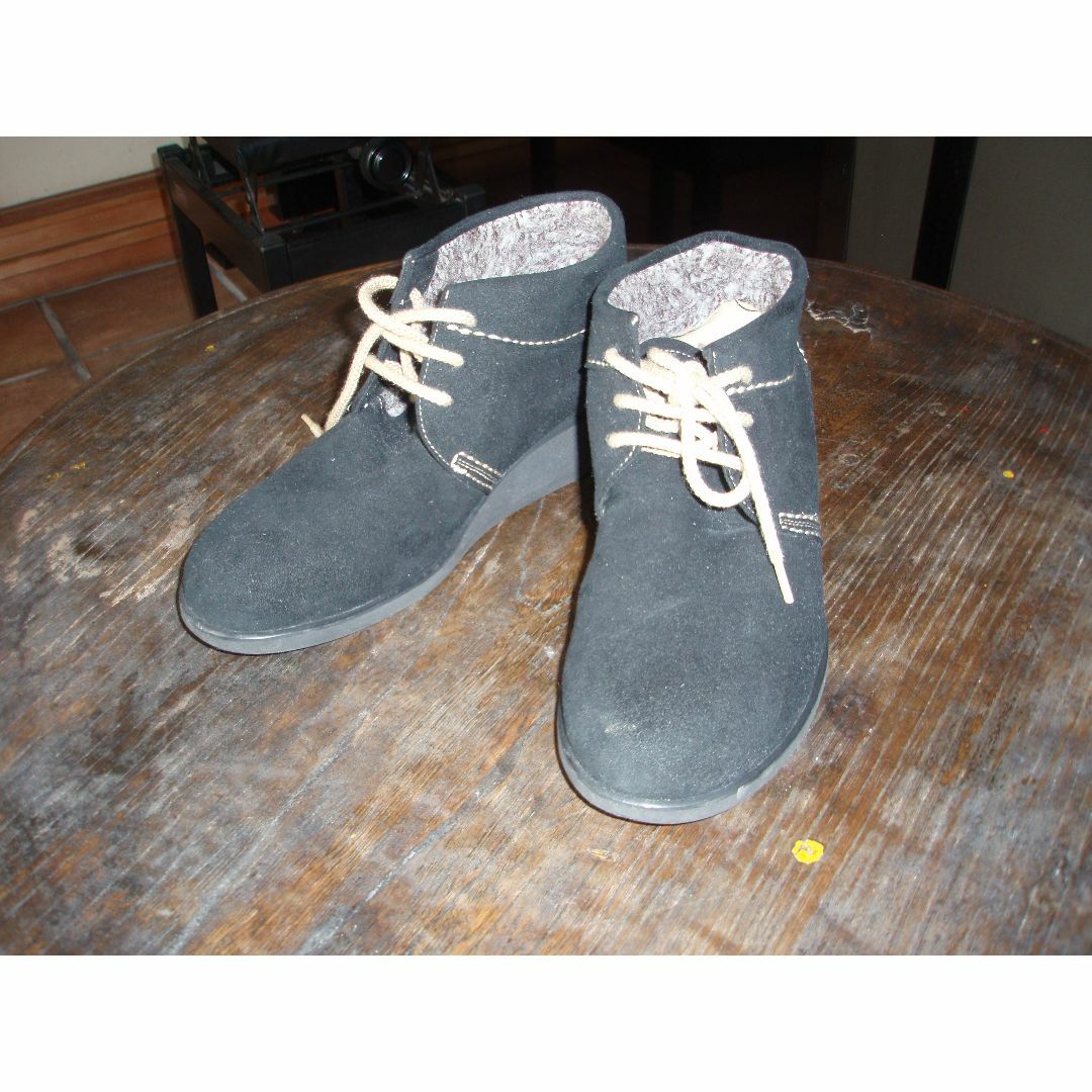 値下げしました♥ECSAINE　PLAZAのボアで暖かいブーツ レディースの靴/シューズ(ブーツ)の商品写真