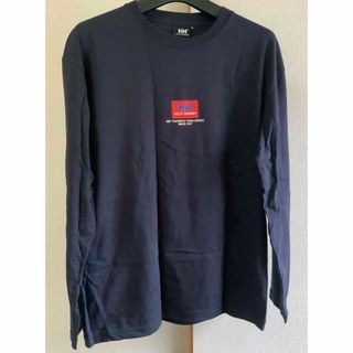 ヘリーハンセン(HELLY HANSEN)のHELLY HANSEN 長袖Tシャツ　ネイビー Mサイズ(Tシャツ/カットソー(七分/長袖))