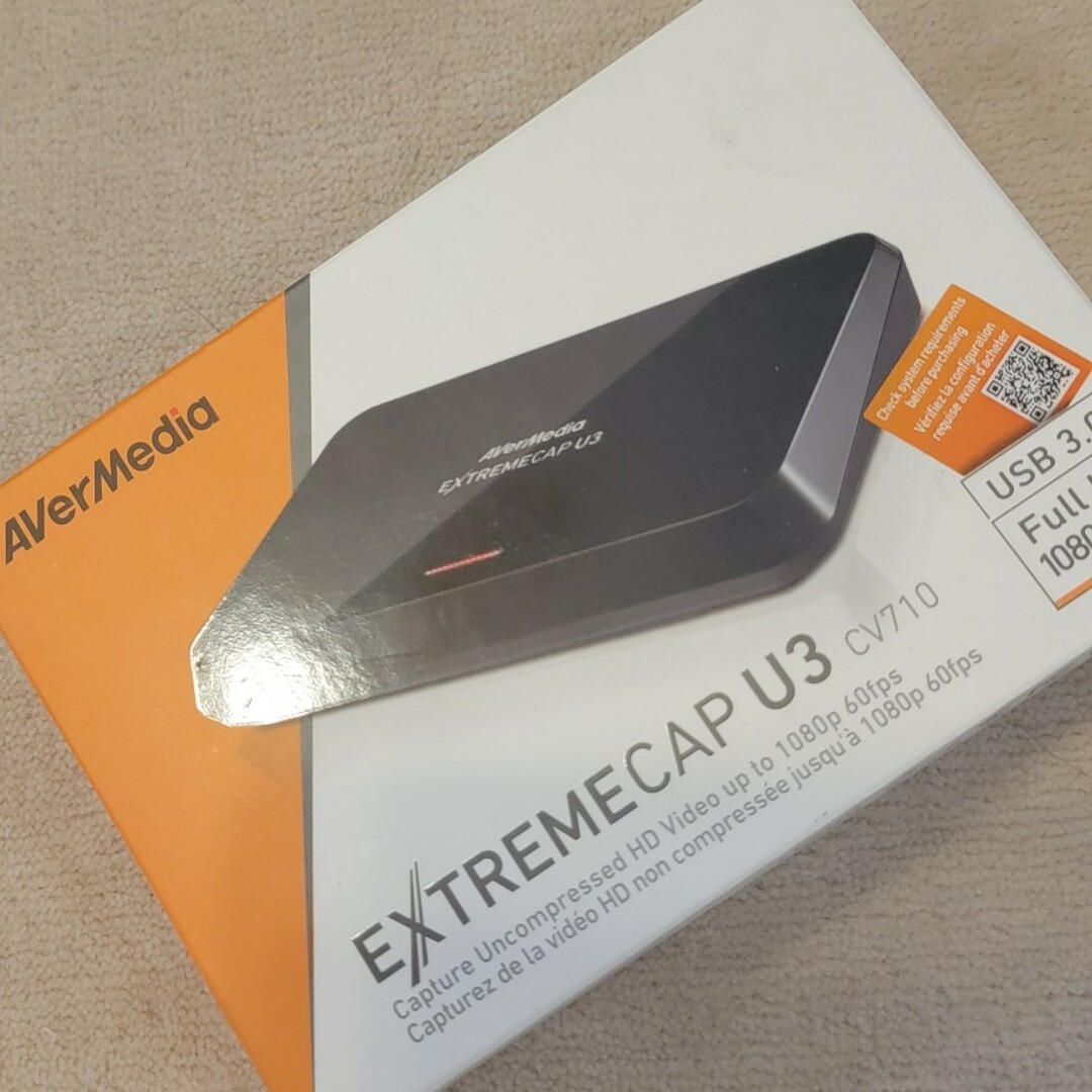 AVerMedia(アバーメディア)のExtreme cap u3 スマホ/家電/カメラのPC/タブレット(PC周辺機器)の商品写真