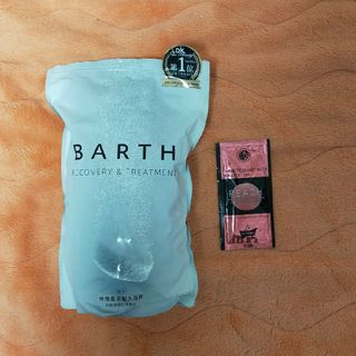 バース(BARTH)のBARTH(バース)中性重炭酸入浴剤30錠(10回分)　オマケ付き(入浴剤/バスソルト)