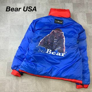 ベアー(Bear USA)のBear USA ベアー リバーシブル ダウンジャケット ビッグロゴ(ダウンジャケット)