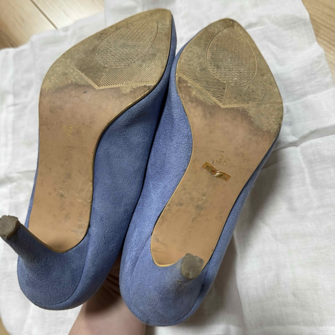 AmiAmi(アミアミ)のAmiAmiパンプス ブルー レディースの靴/シューズ(ハイヒール/パンプス)の商品写真
