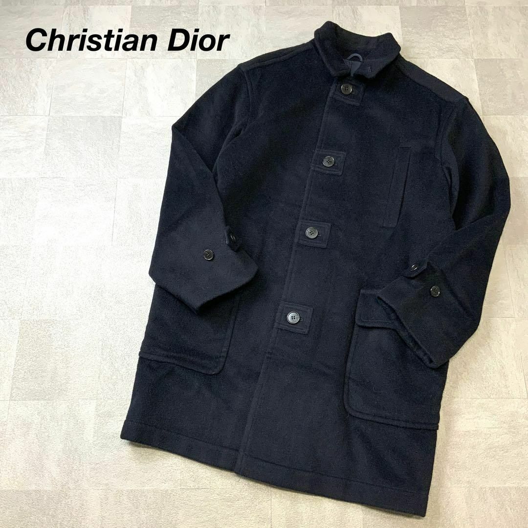 Christian Dior(クリスチャンディオール)の【アルパカブレンド】90‘s Christian Dior ロングコート メンズのジャケット/アウター(その他)の商品写真