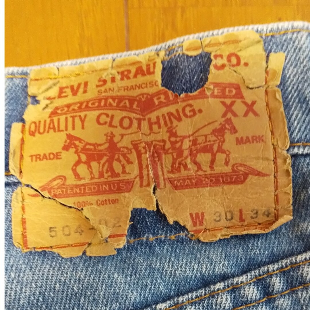 Levi's(リーバイス)のLevi's 504  ジーパン W30 L34 メンズのパンツ(デニム/ジーンズ)の商品写真