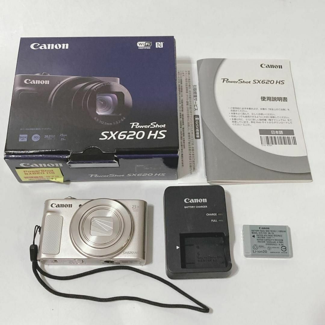 スマホ/家電/カメラCanon PowerShot SX620 HS デジカメ パワーショット