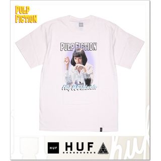 ハフ(HUF)のHUF × PULP FICTION MIA AIRBRUSH S ホワイト(Tシャツ/カットソー(半袖/袖なし))