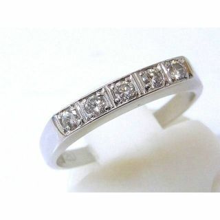 Pt900 プラチナ リング ■ 13号 ダイヤ 0.20ct 3.8g 指輪 レディース □2A5L(リング(指輪))