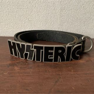 ヒステリックグラマー(HYSTERIC GLAMOUR)のHYSTERIC GLAMOUR レザーベルト ロゴバックル(ベルト)