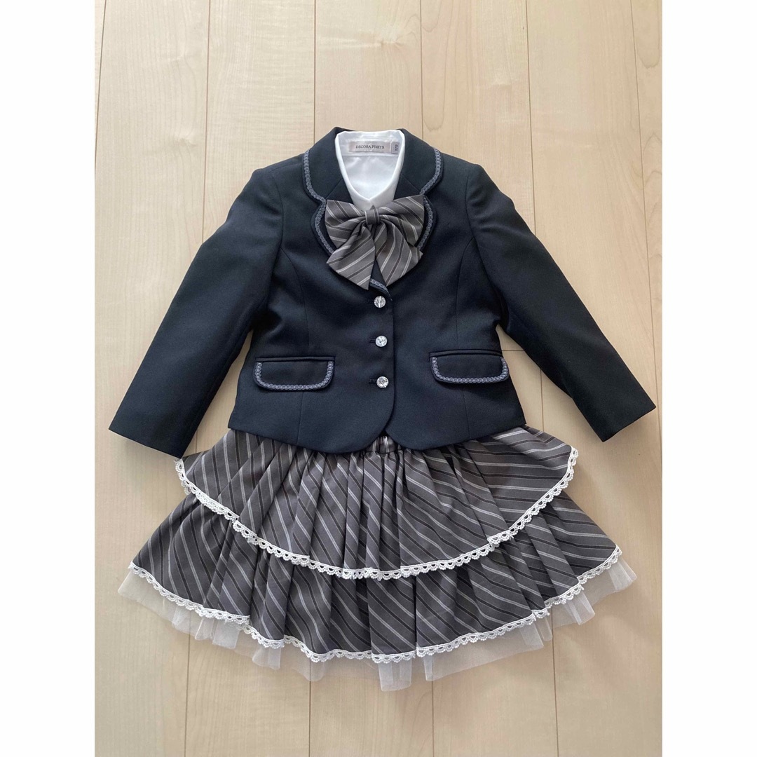 120㎝女の子フォーマル服 キッズ/ベビー/マタニティのキッズ服男の子用(90cm~)(ドレス/フォーマル)の商品写真