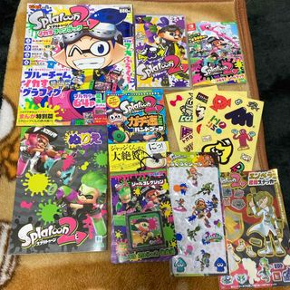 スプラトゥーン2 シール等セット(キャラクターグッズ)