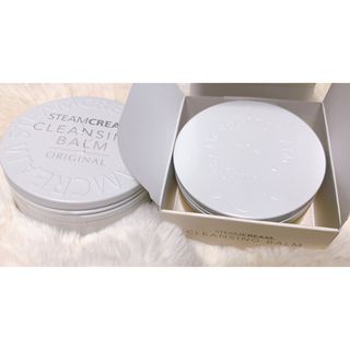 スチームクリーム(STEAM CREAM)のスチームクリーム　クレンジングバーム2缶(クレンジング/メイク落とし)