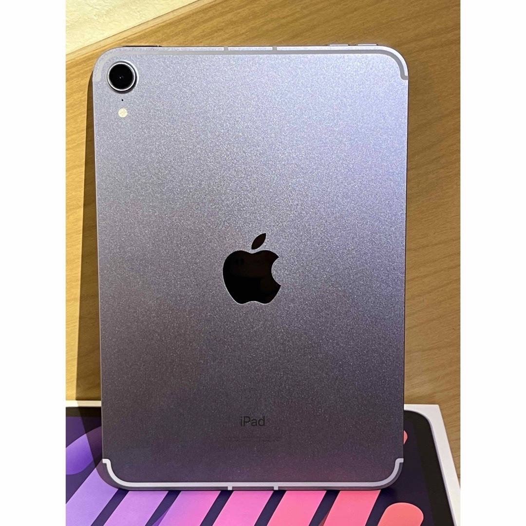 Apple(アップル)のiPad mini6 パープル256GB SIMフリー セルラーモデル スマホ/家電/カメラのPC/タブレット(タブレット)の商品写真