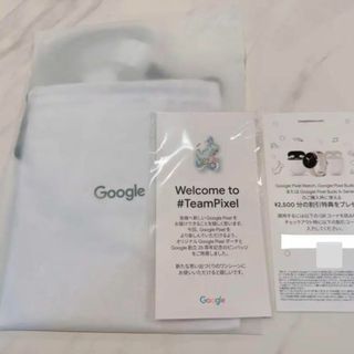 グーグル(Google)の新品未使用品　Googleポーチ　スマホポーチ　pixel8 購入特典(Androidケース)