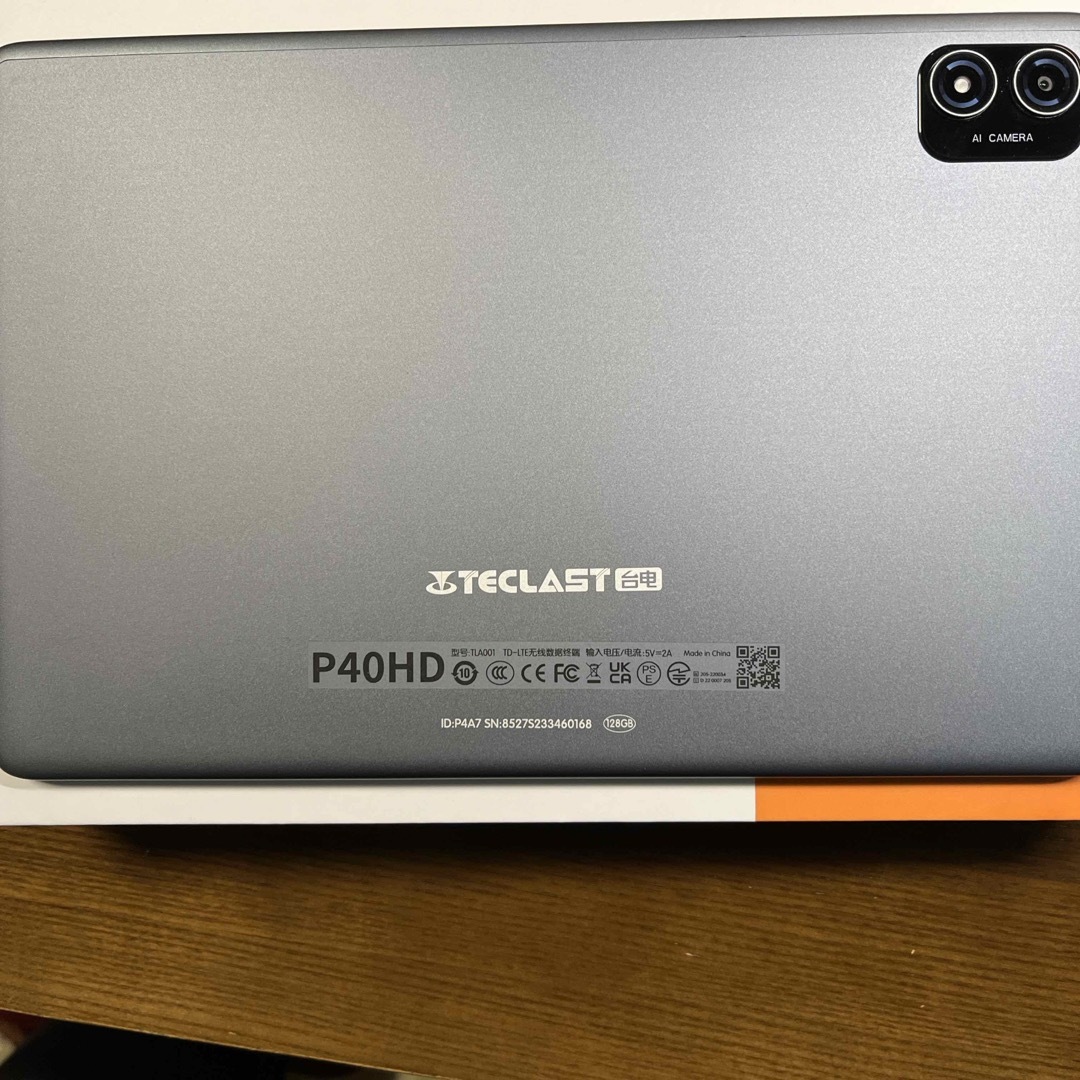 Android タブレット　Teclast P40HDPC/タブレット
